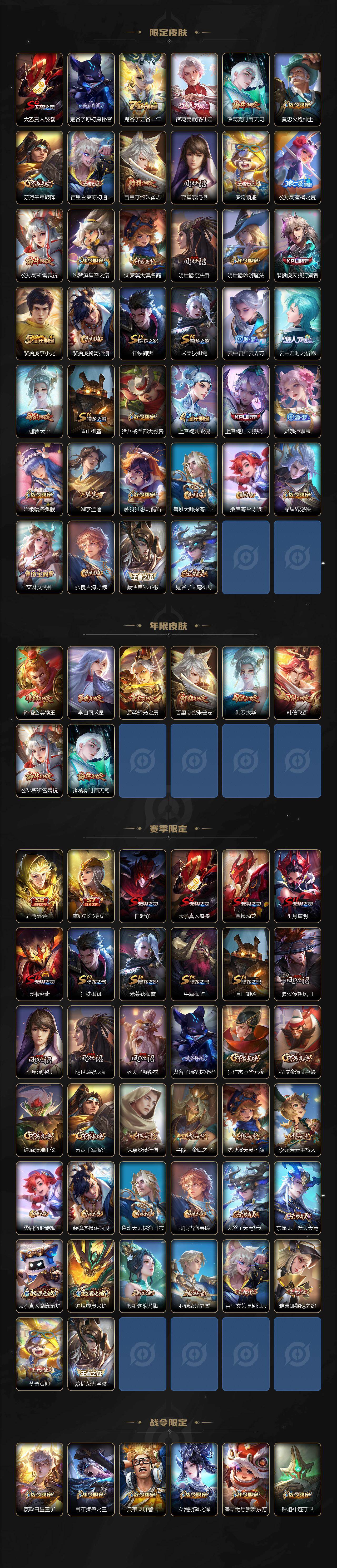 WZLX4247344王者荣耀账号详情图3 WZLX4247344王者荣耀账号详情图3