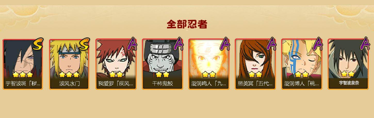 HYCMW423058火影忍者账号详情图2