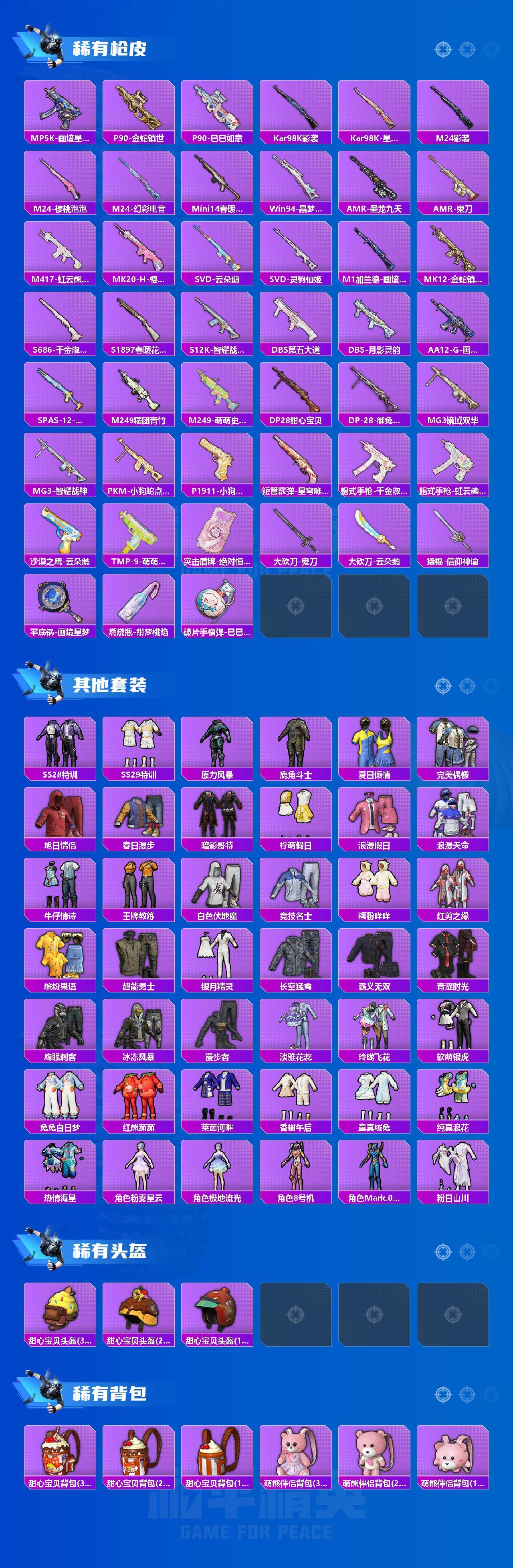 HPLX4134338和平精英账号详情图4