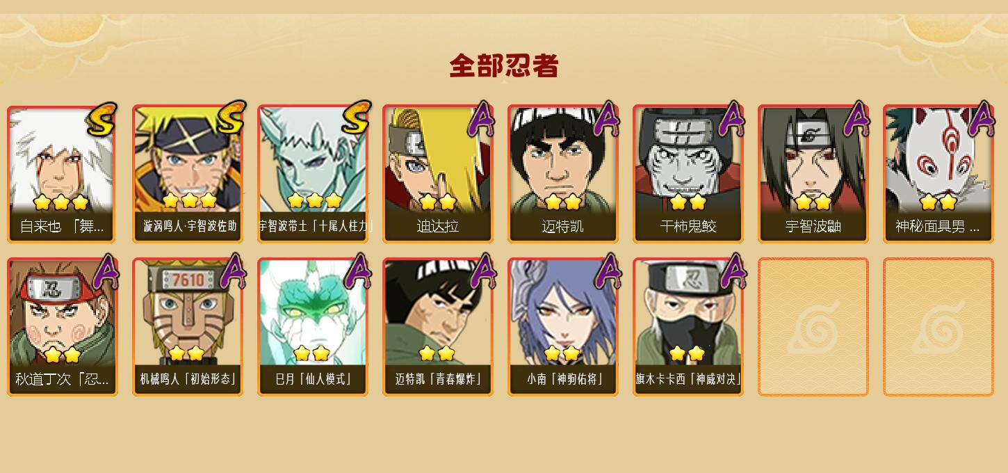 HYEY422129火影忍者账号详情图2 HYEY422129火影忍者账号详情图2