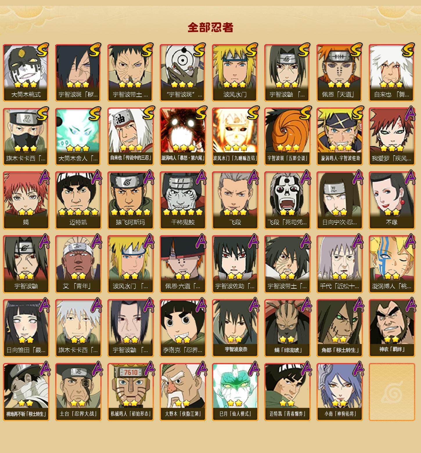 HYLFY421989火影忍者账号详情图2 HYLFY421989火影忍者账号详情图2