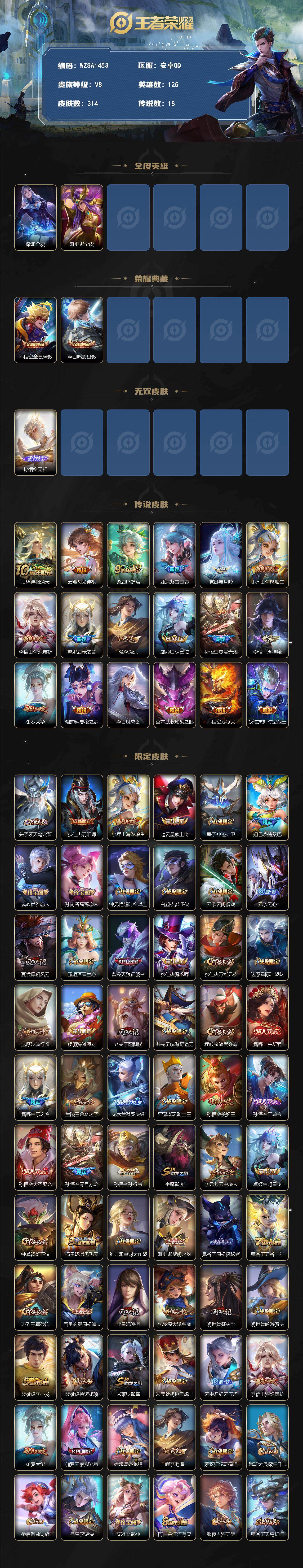 WZEY4244382王者荣耀账号详情图2