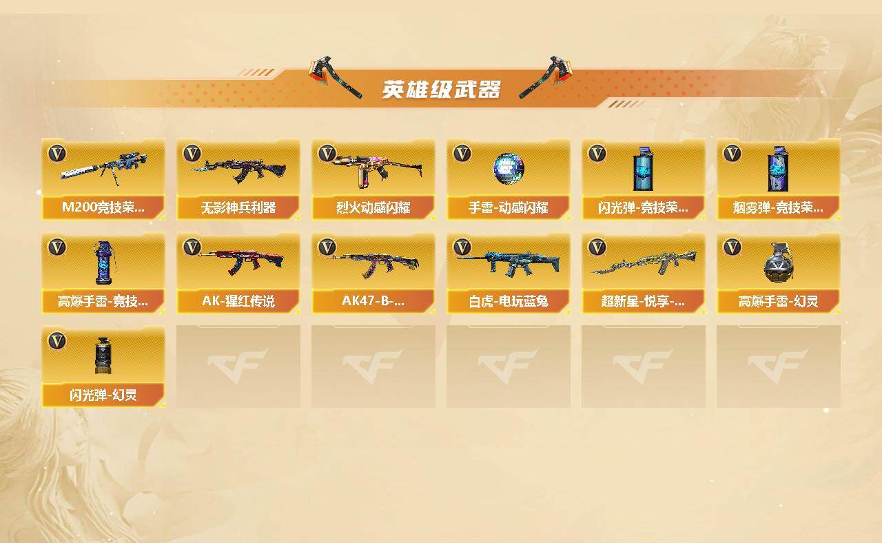 CFQM463561穿越火线账号详情图4 CFQM463561穿越火线账号详情图4