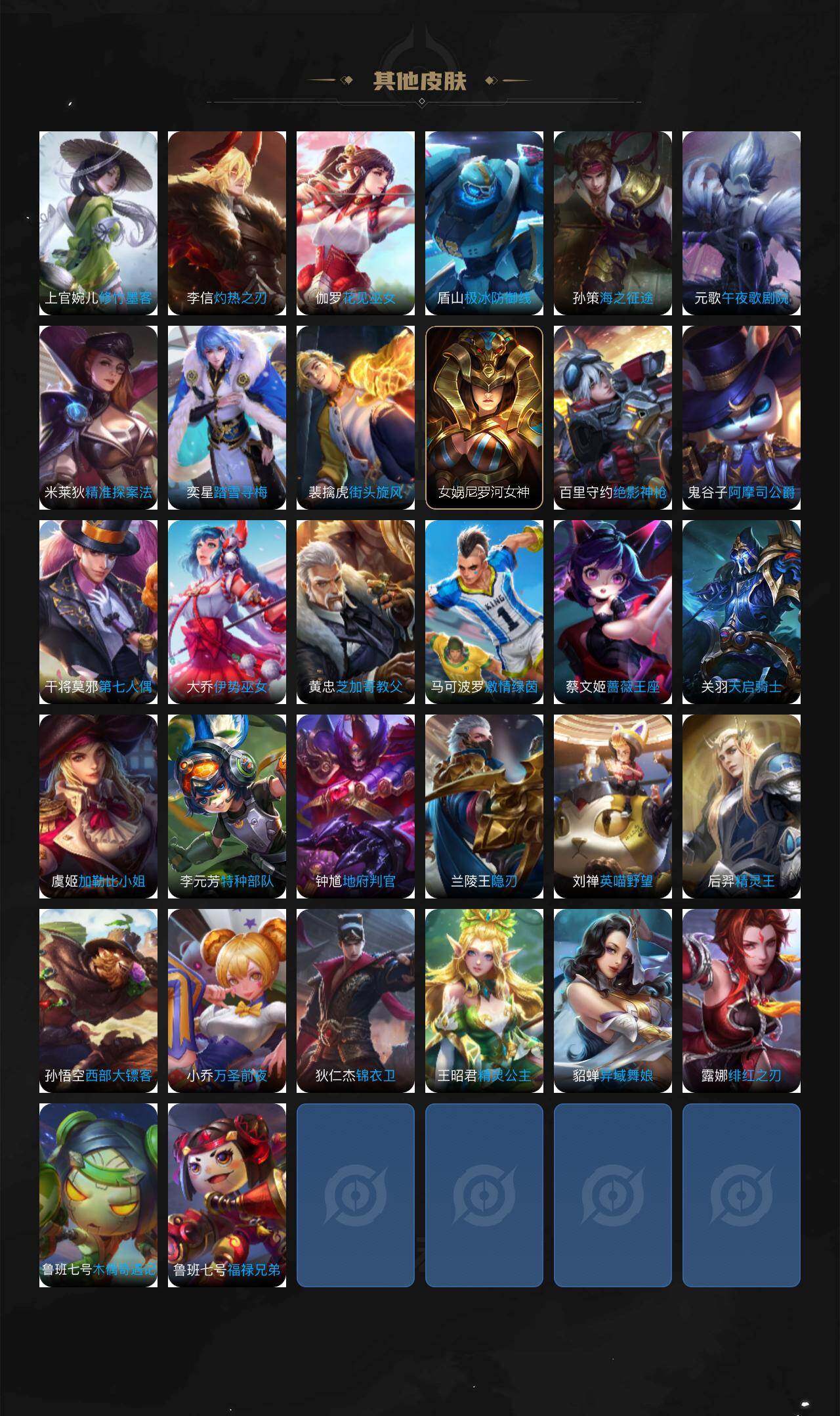 WZJZ4255081王者荣耀账号详情图4