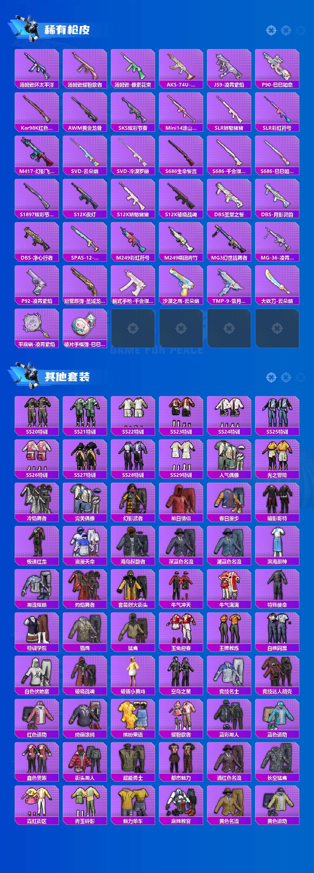 HPLX4136873和平精英账号详情图3