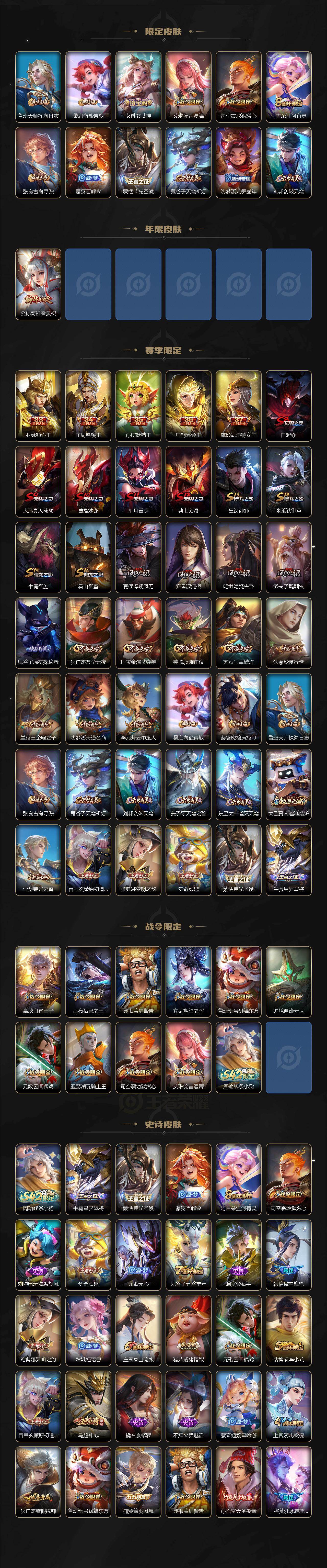 WZXS4270608王者荣耀账号详情图3 WZXS4270608王者荣耀账号详情图3