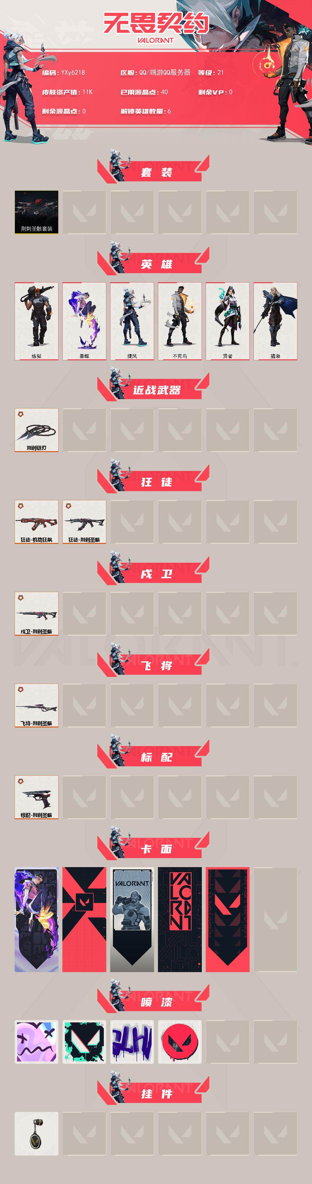 WWQLX426021无畏契约账号详情图2 WWQLX426021无畏契约账号详情图2