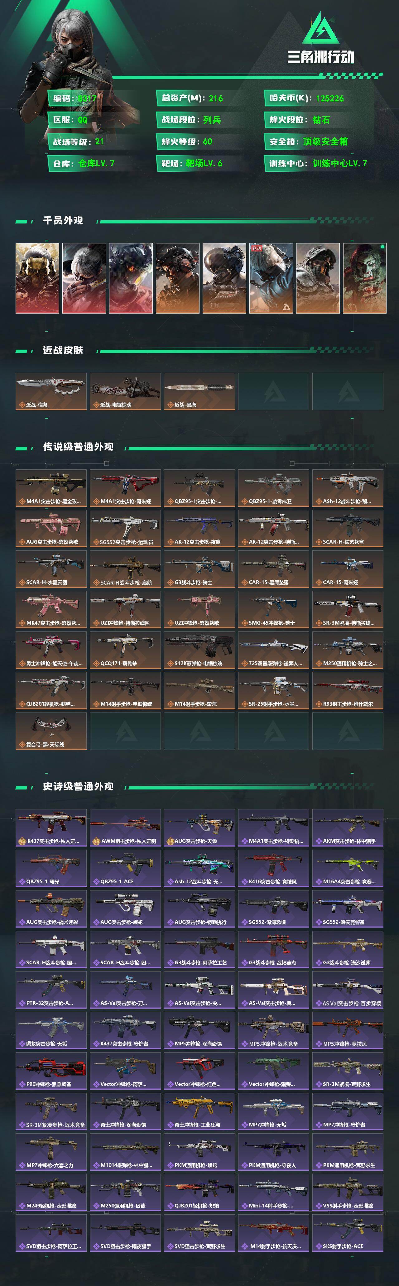 SJZCMW480148三角洲行动账号详情图2