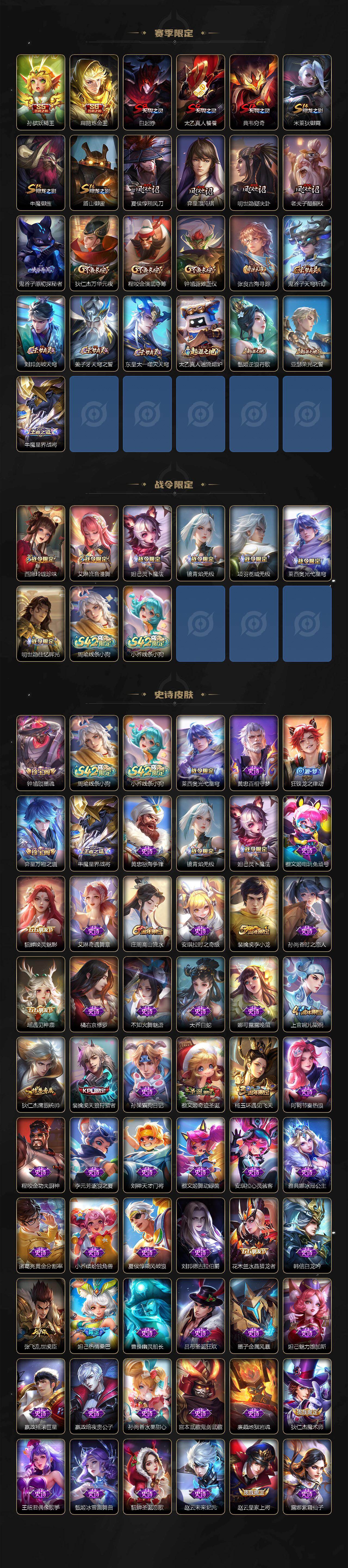 WZLX4246283王者荣耀账号详情图3 WZLX4246283王者荣耀账号详情图3