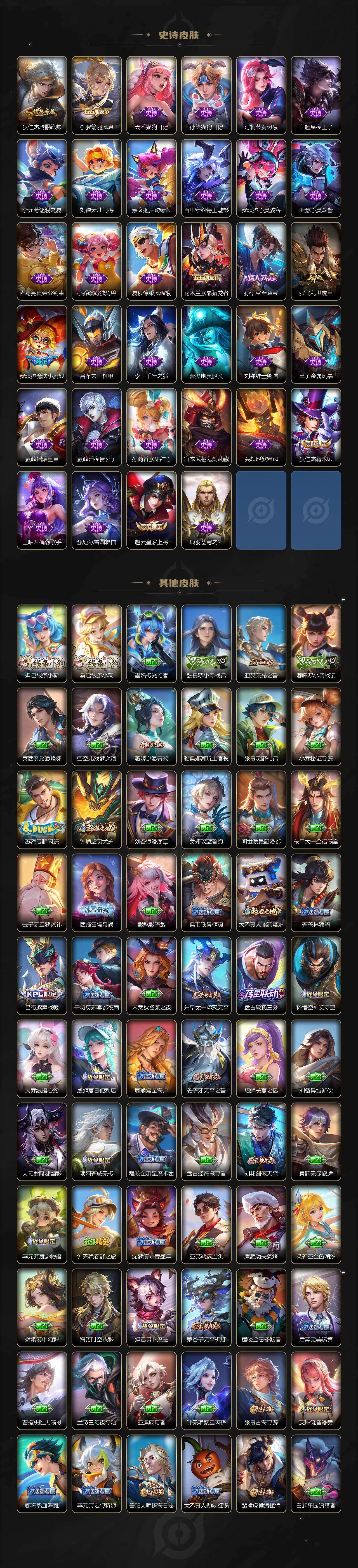 WZLX4247935王者荣耀账号详情图4 WZLX4247935王者荣耀账号详情图4