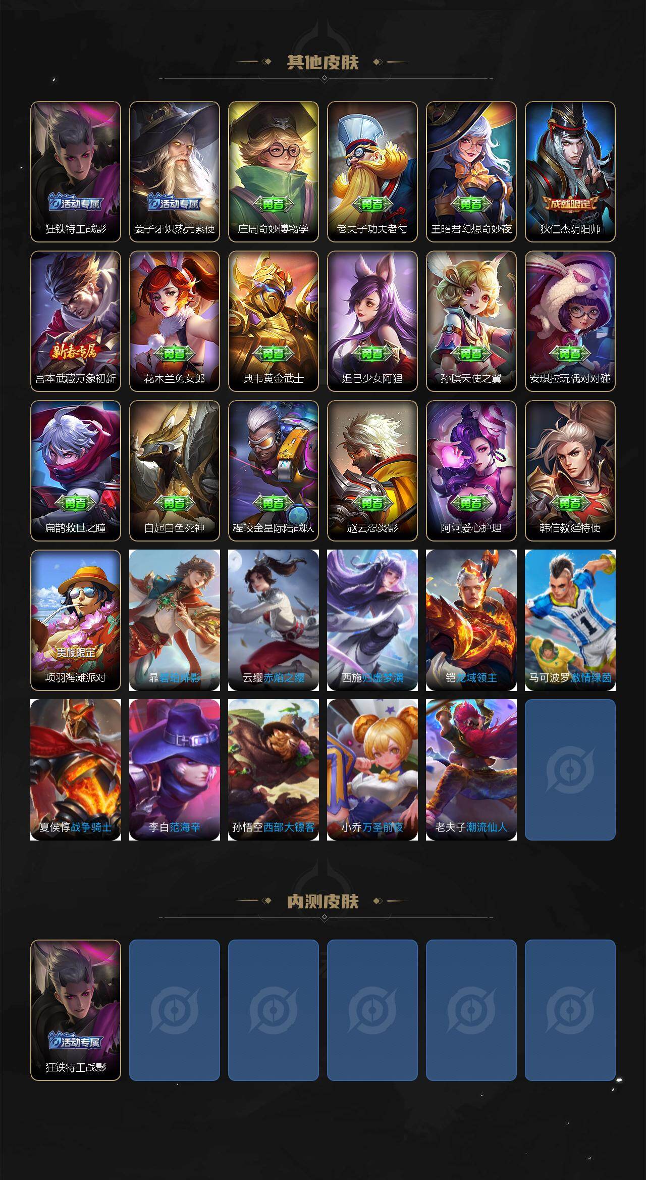 WZLX4247002王者荣耀账号详情图3