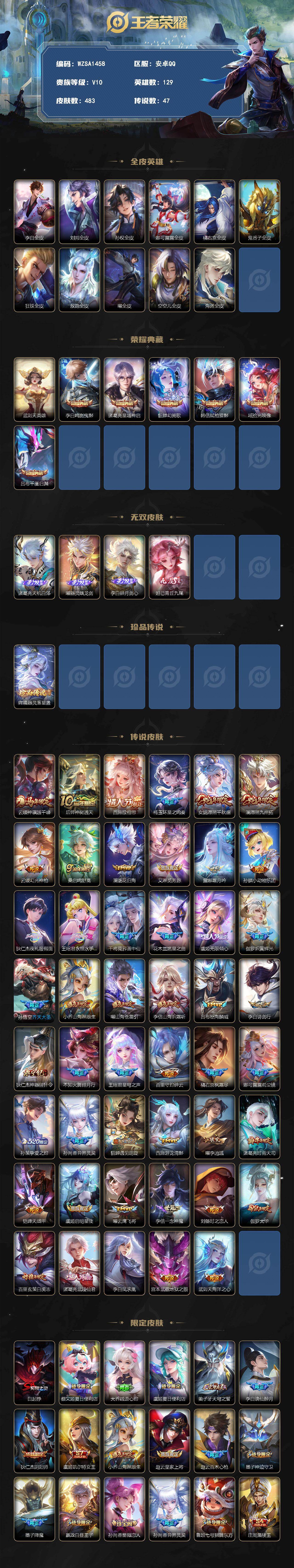 WZEY4246179王者荣耀账号详情图2