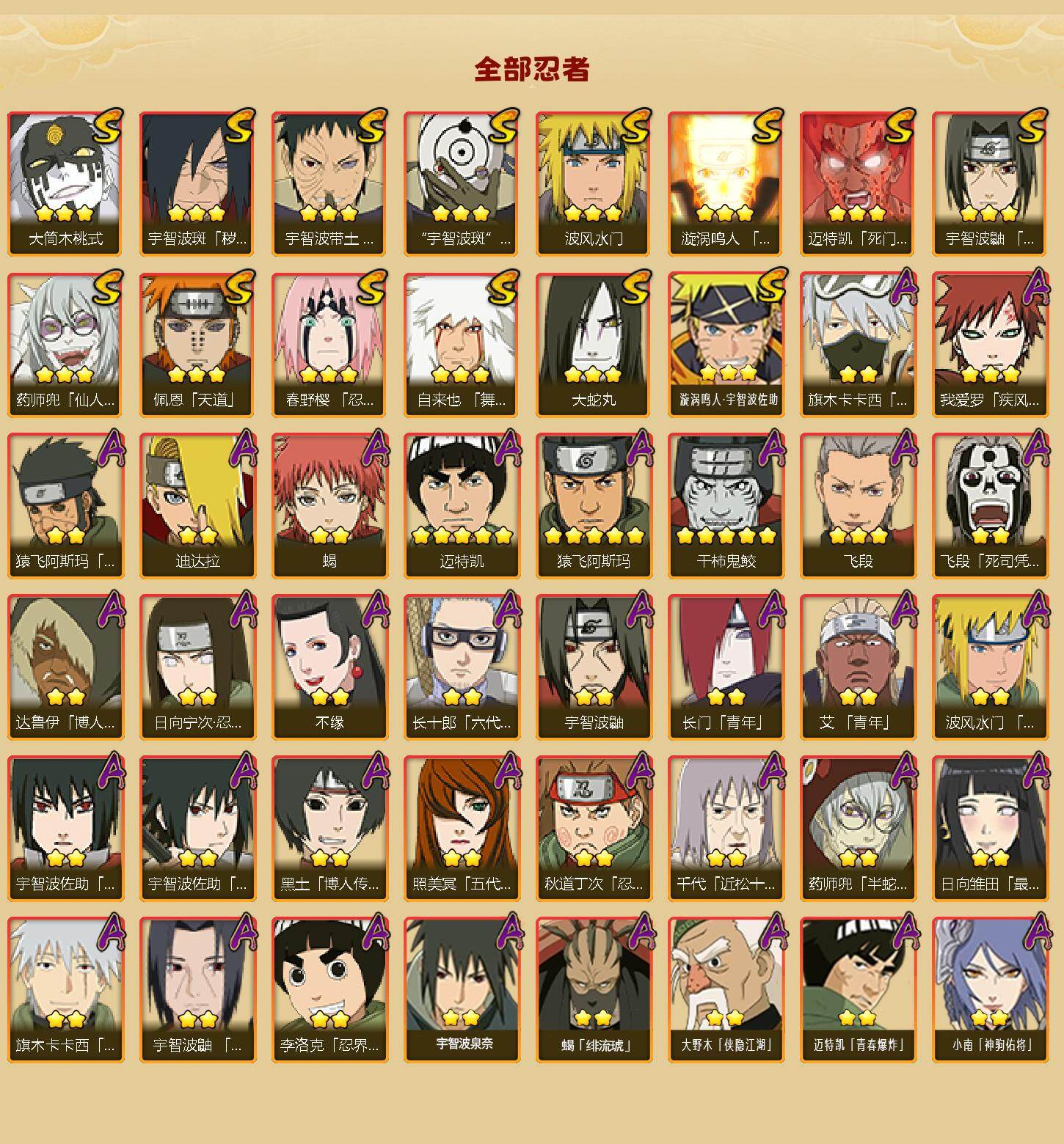 HYLFY422310火影忍者账号详情图2 HYLFY422310火影忍者账号详情图2