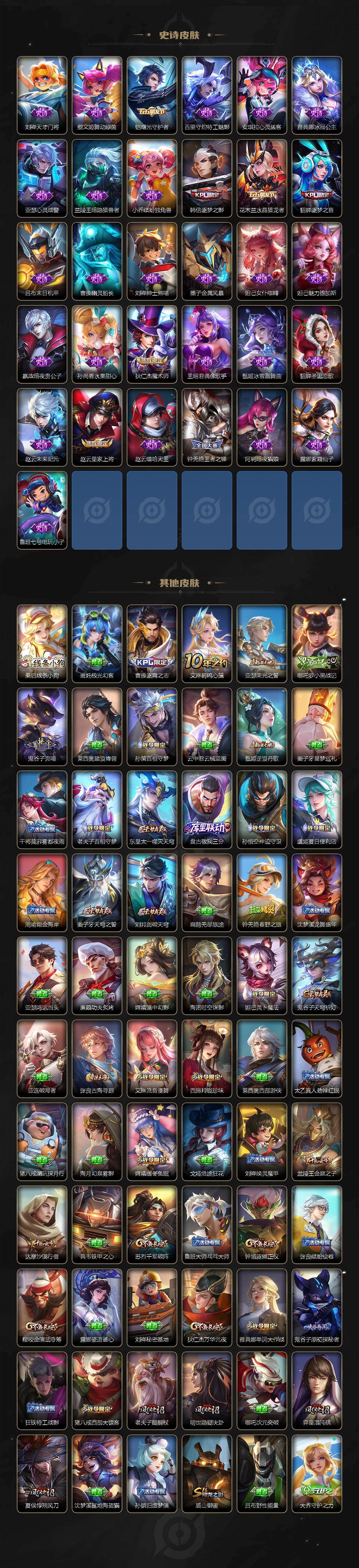 WZLX4247258王者荣耀账号详情图4 WZLX4247258王者荣耀账号详情图4