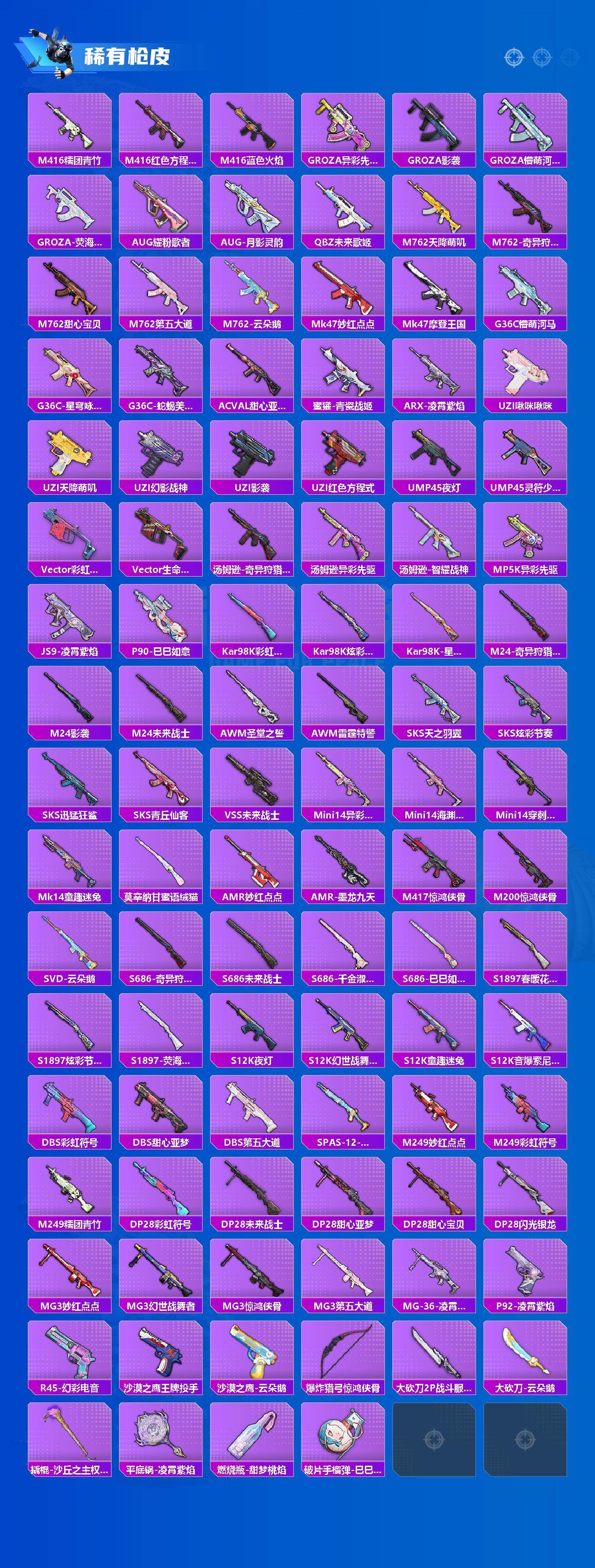 HPQM4136824和平精英账号详情图4