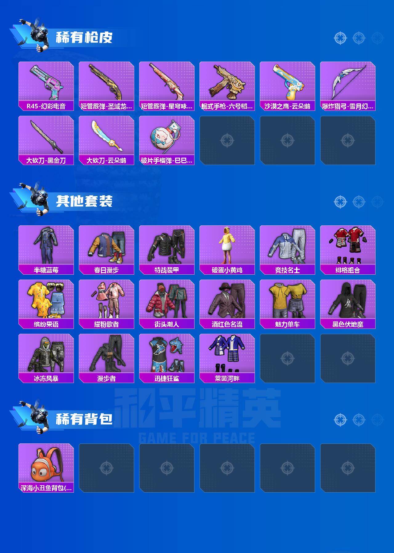 HPQM4137127和平精英账号详情图4 HPQM4137127和平精英账号详情图4