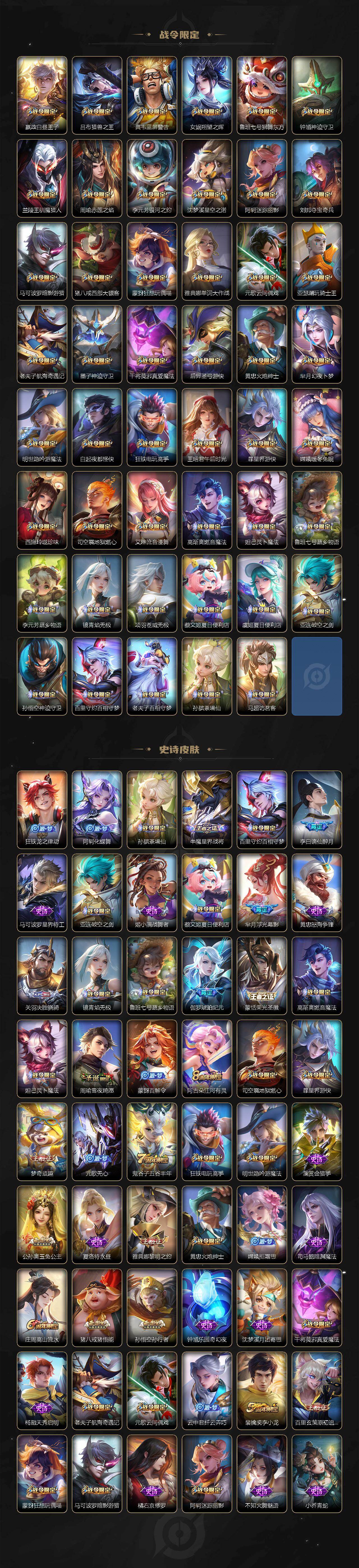 WZLX4251269王者荣耀账号详情图4