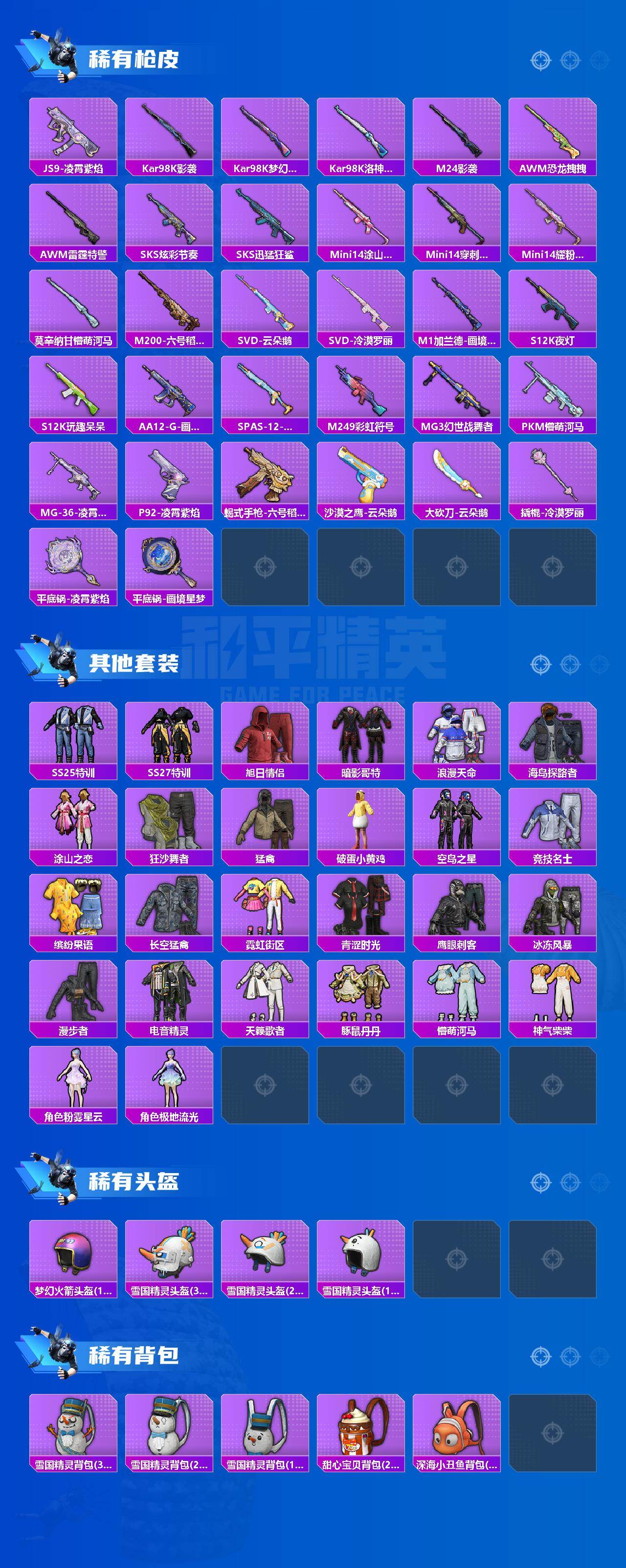 HPQM4140242和平精英账号详情图4