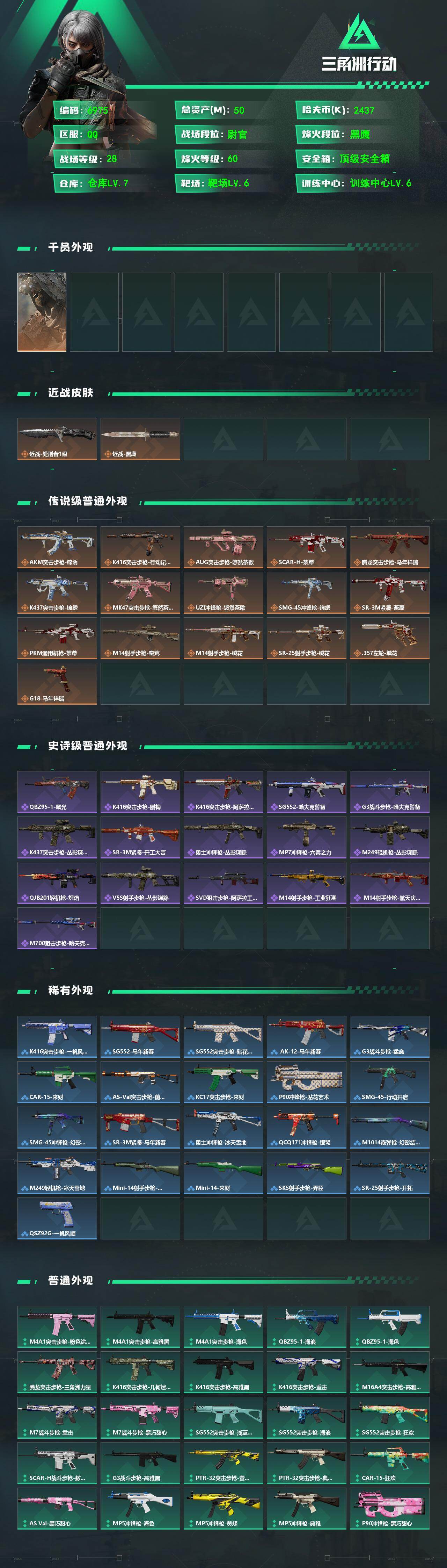 SJZCMW484882三角洲行动账号详情图2