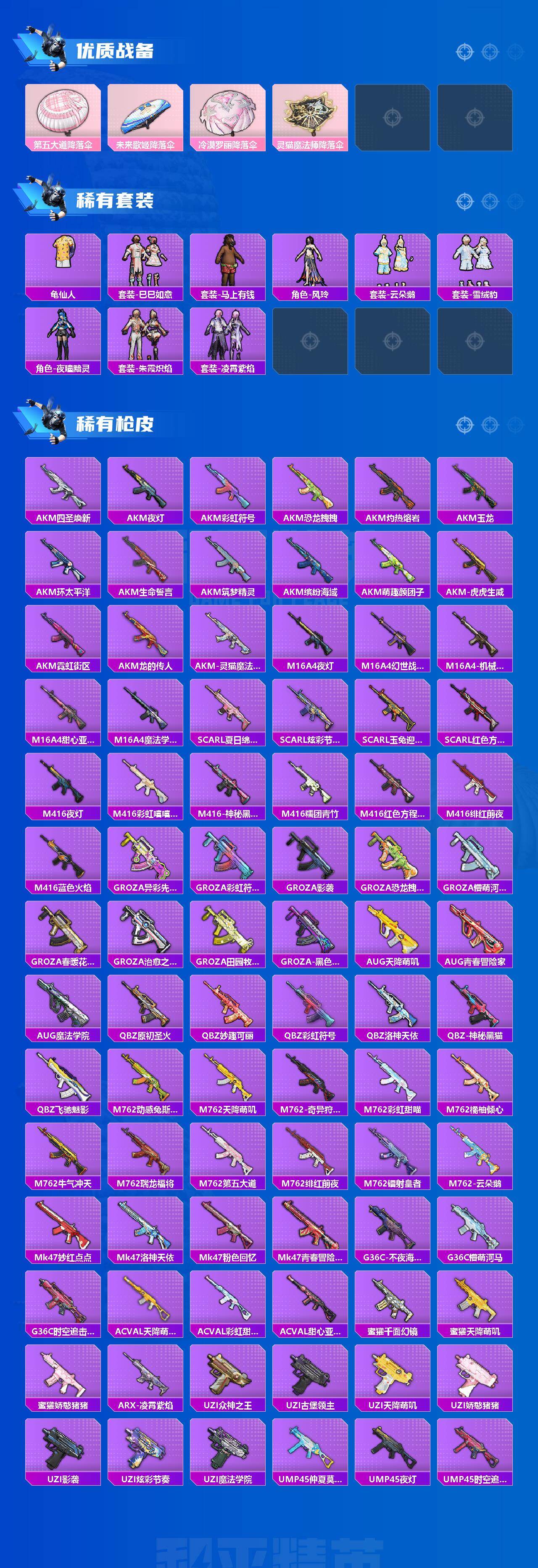 HPLE4140927和平精英账号详情图3