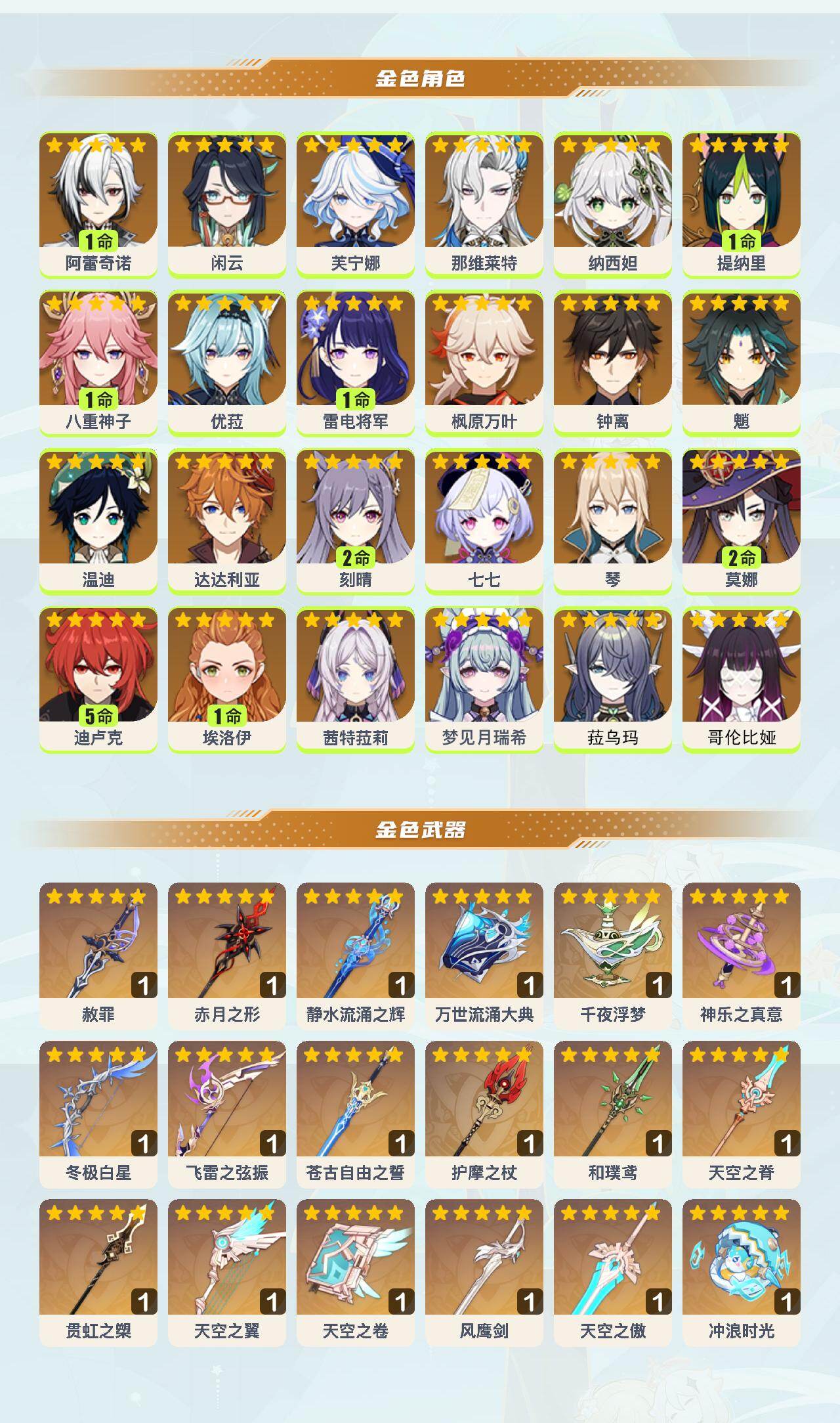 YSEY43758原神账号详情图3