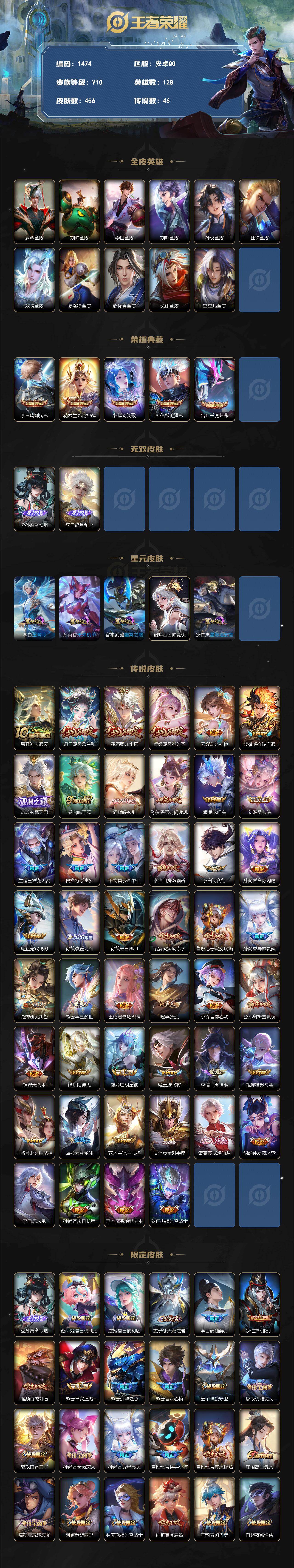 WZCMW4273067王者荣耀账号详情图2