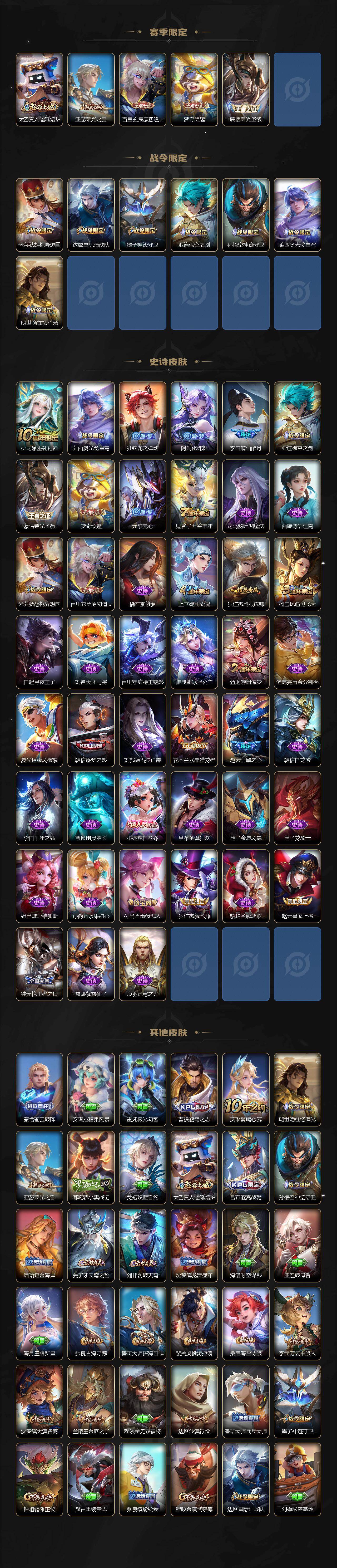 WZLX4253806王者荣耀账号详情图3