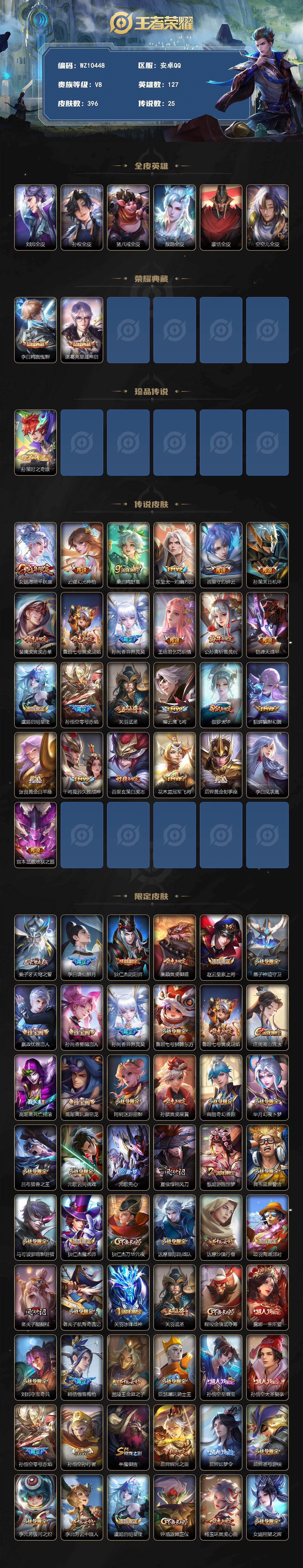 WZQM4273832王者荣耀账号详情图3