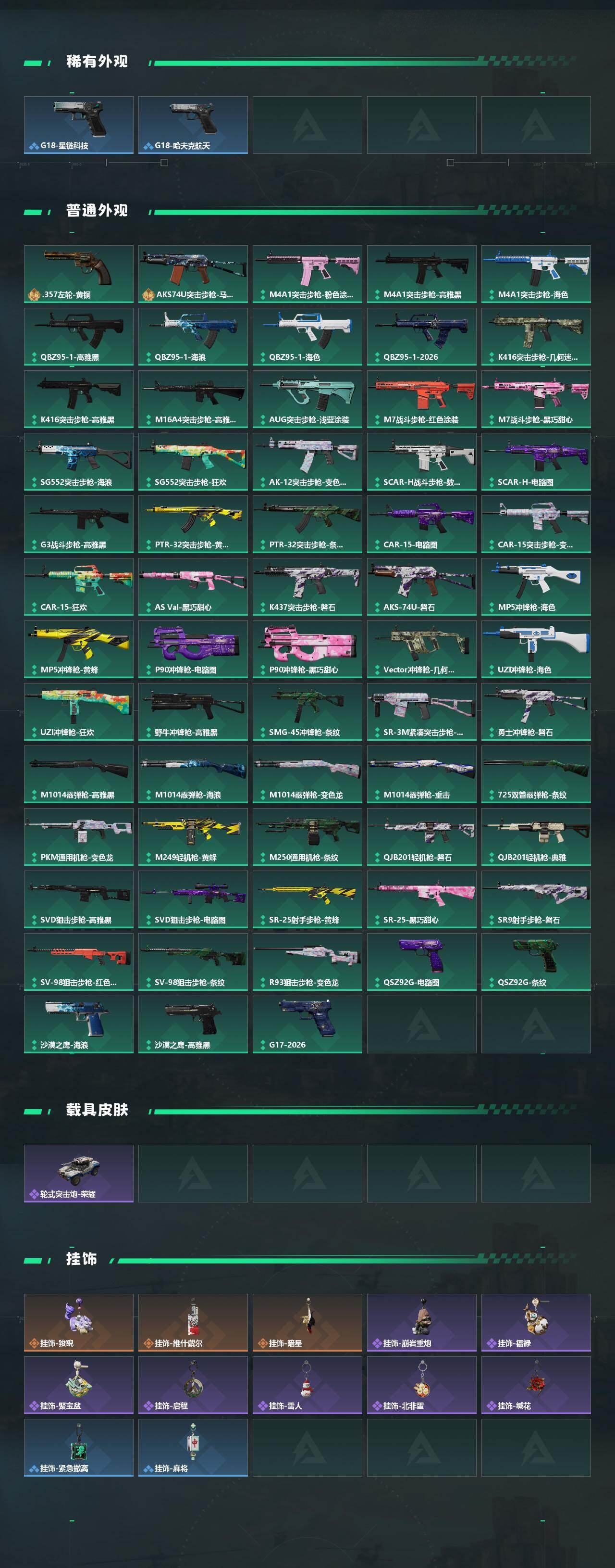 SJZQM4109023三角洲行动账号详情图4