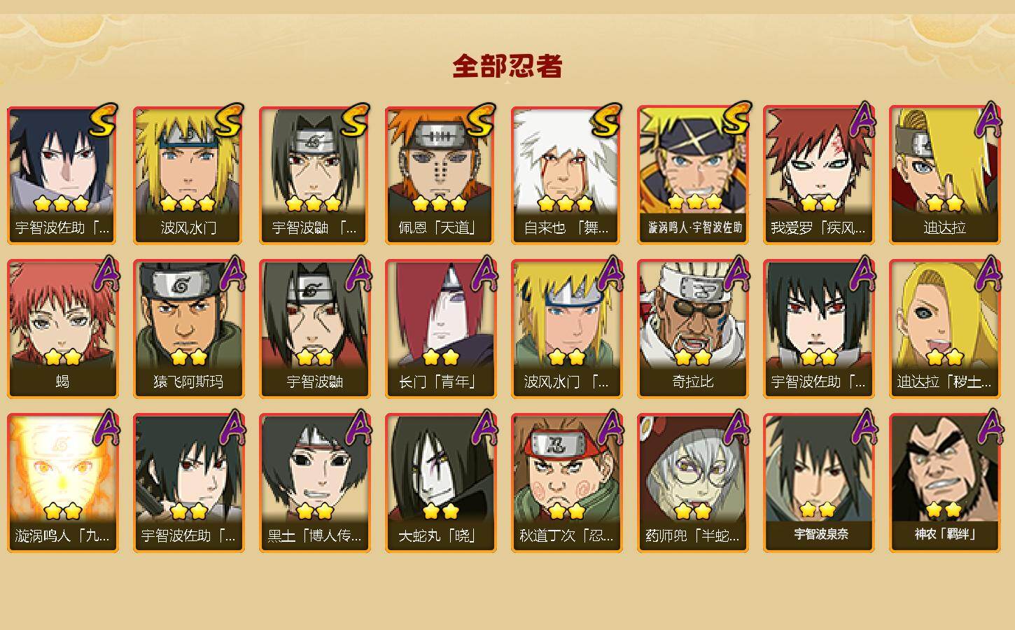 HYEY423816火影忍者账号详情图2