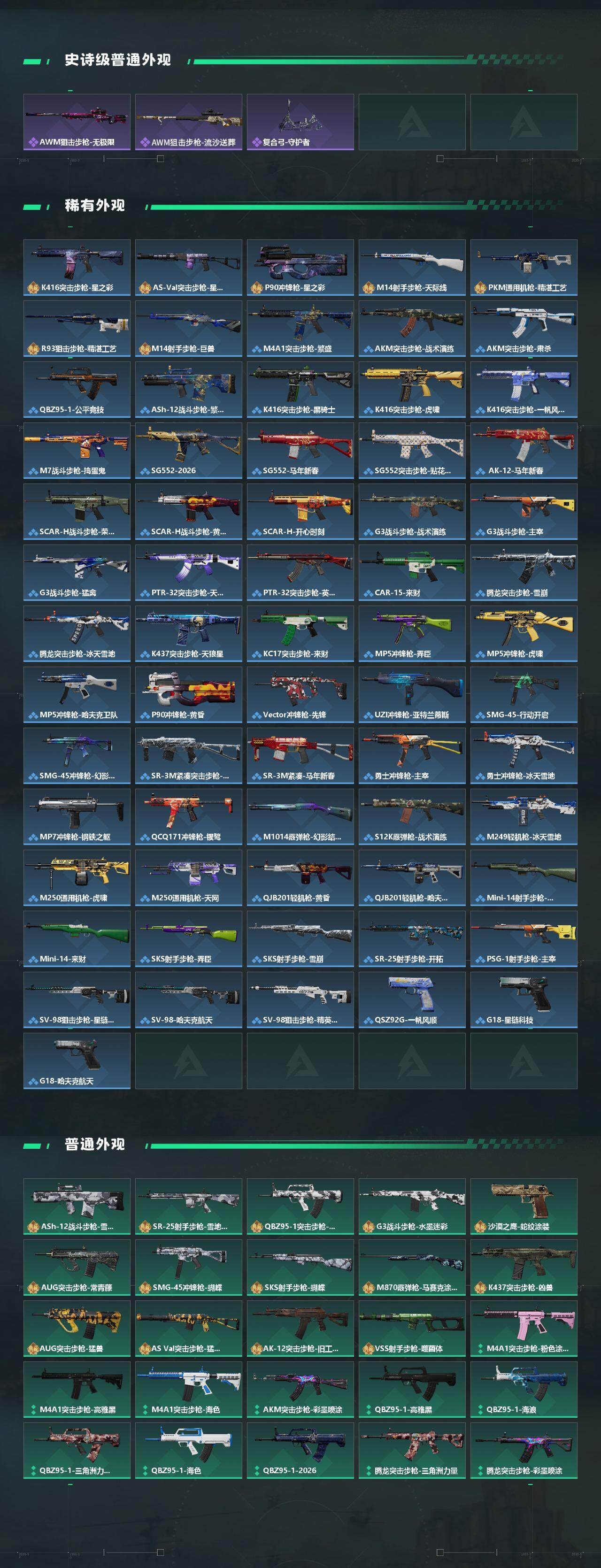 SJZQM4110382三角洲行动账号详情图4