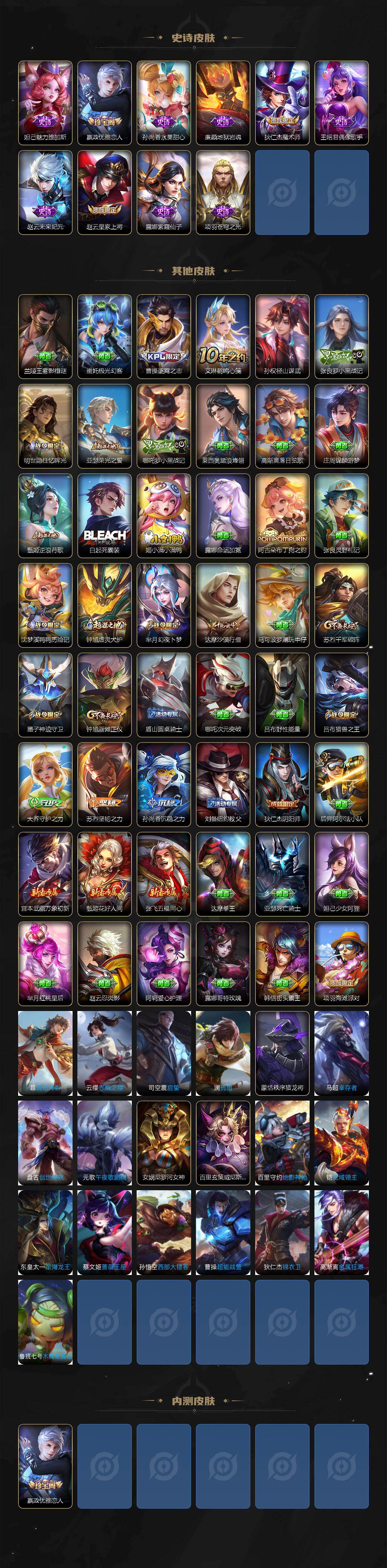 WZJZ4270013王者荣耀账号详情图3 WZJZ4270013王者荣耀账号详情图3