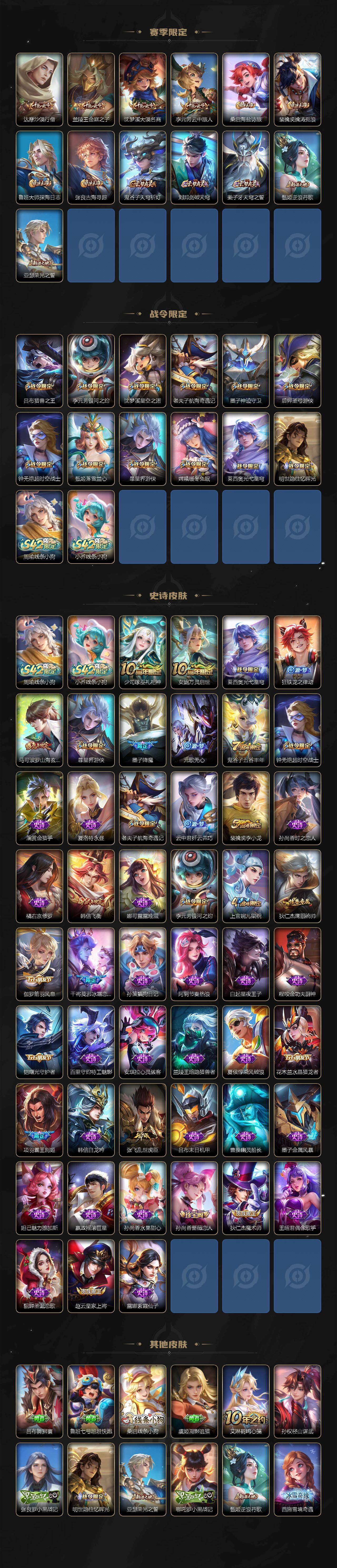 WZLX4257206王者荣耀账号详情图3 WZLX4257206王者荣耀账号详情图3