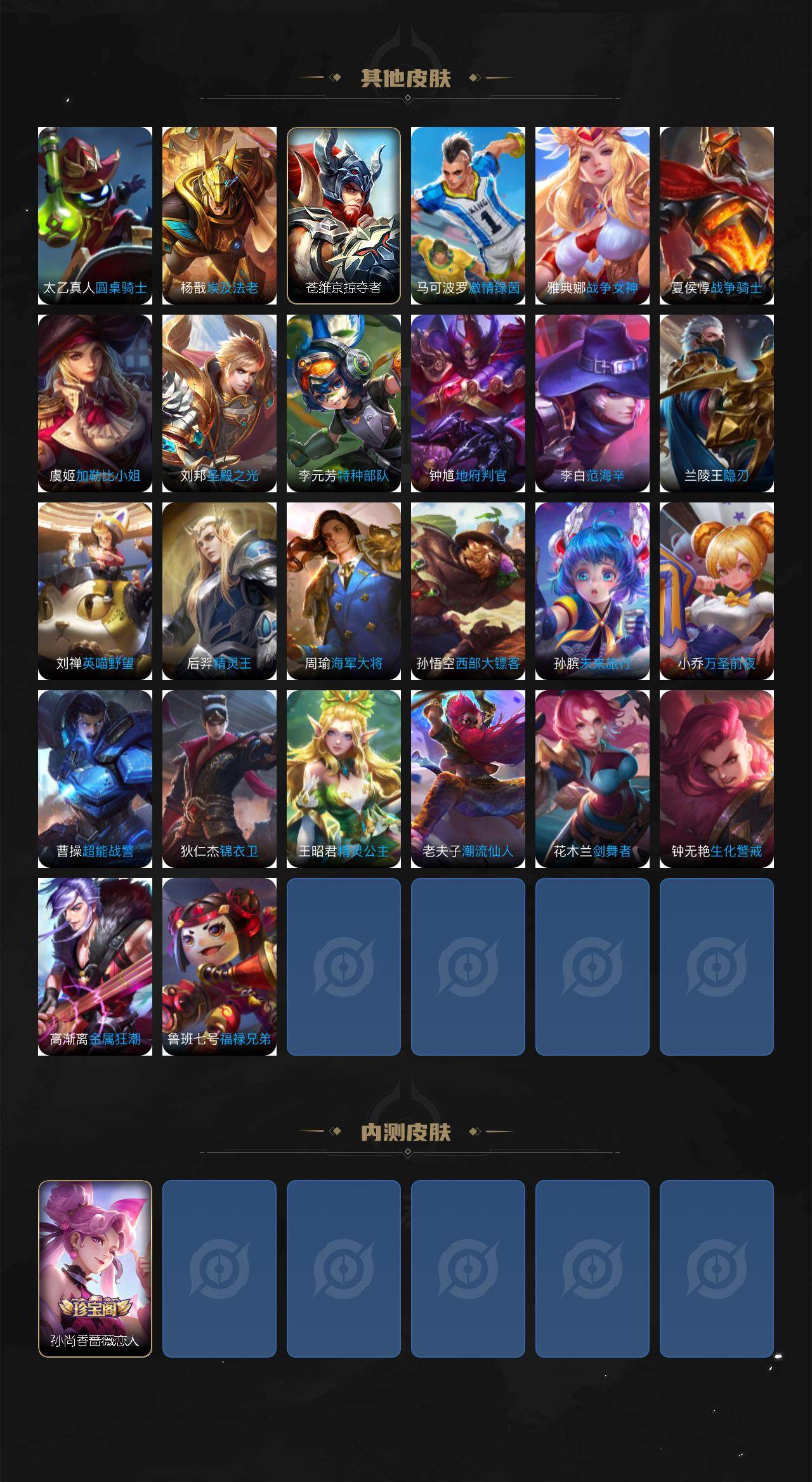 WZLX4257206王者荣耀账号详情图5 WZLX4257206王者荣耀账号详情图5