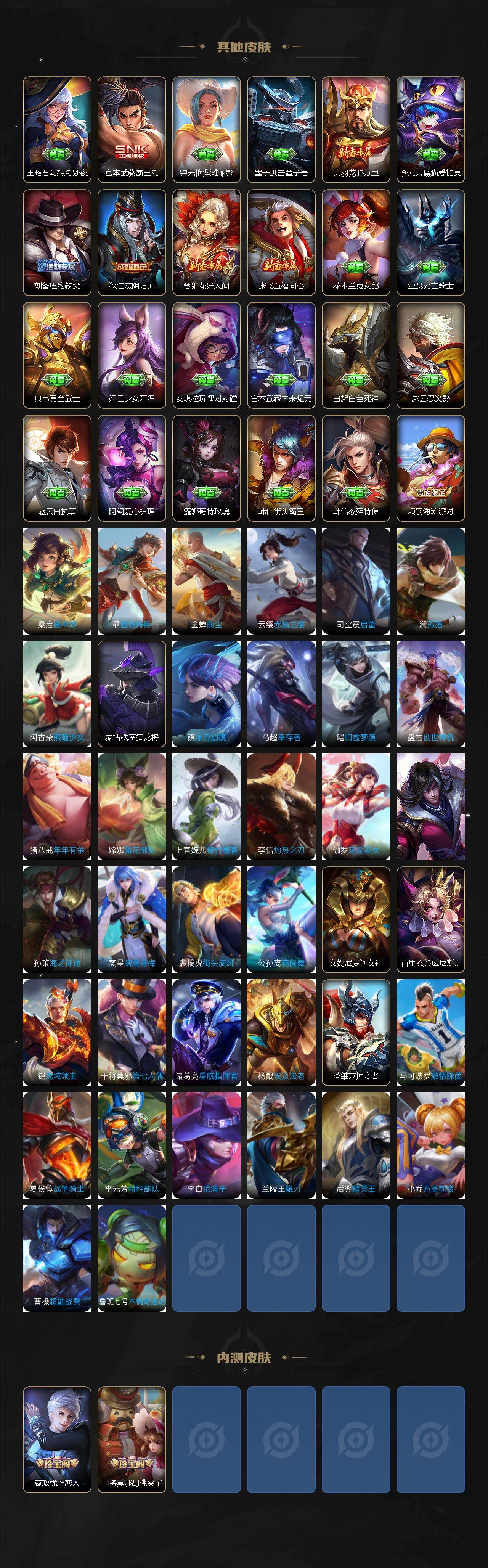 WZLX4258296王者荣耀账号详情图5 WZLX4258296王者荣耀账号详情图5