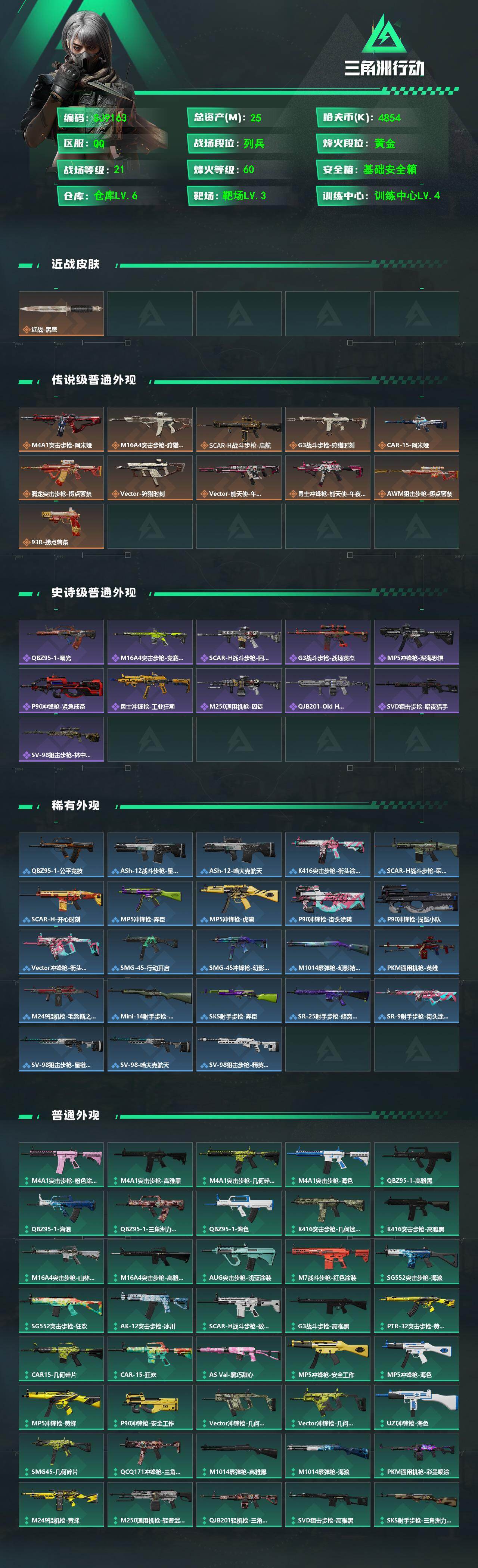 SJZEY480187三角洲行动账号详情图2