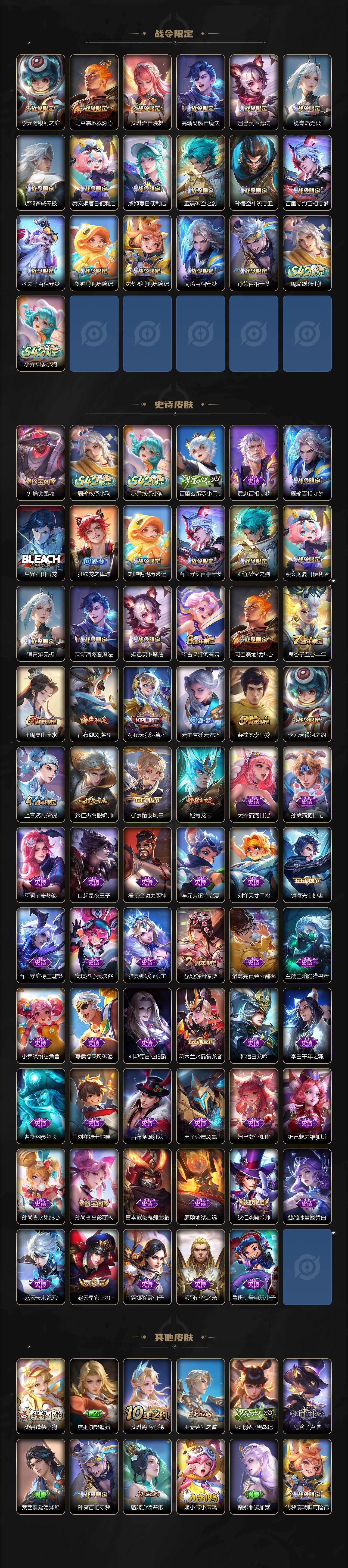 WZLX4257094王者荣耀账号详情图3