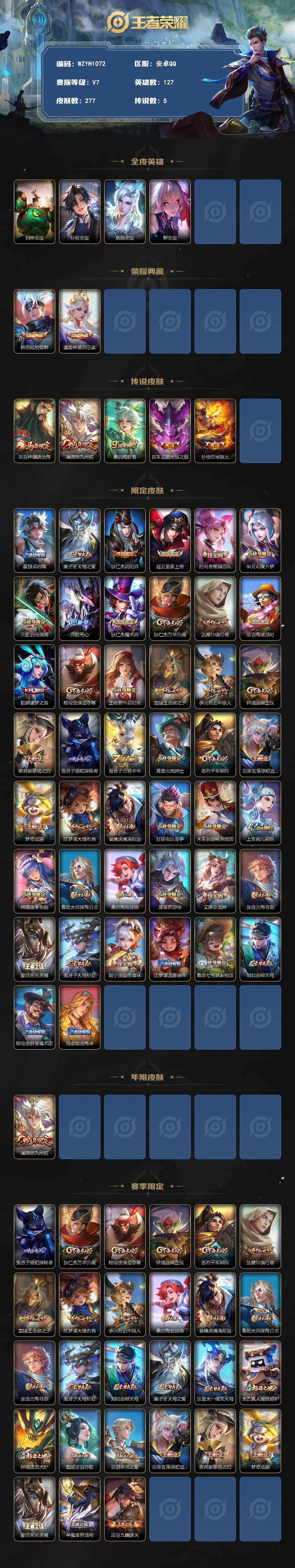 WZEY4259023王者荣耀账号详情图2