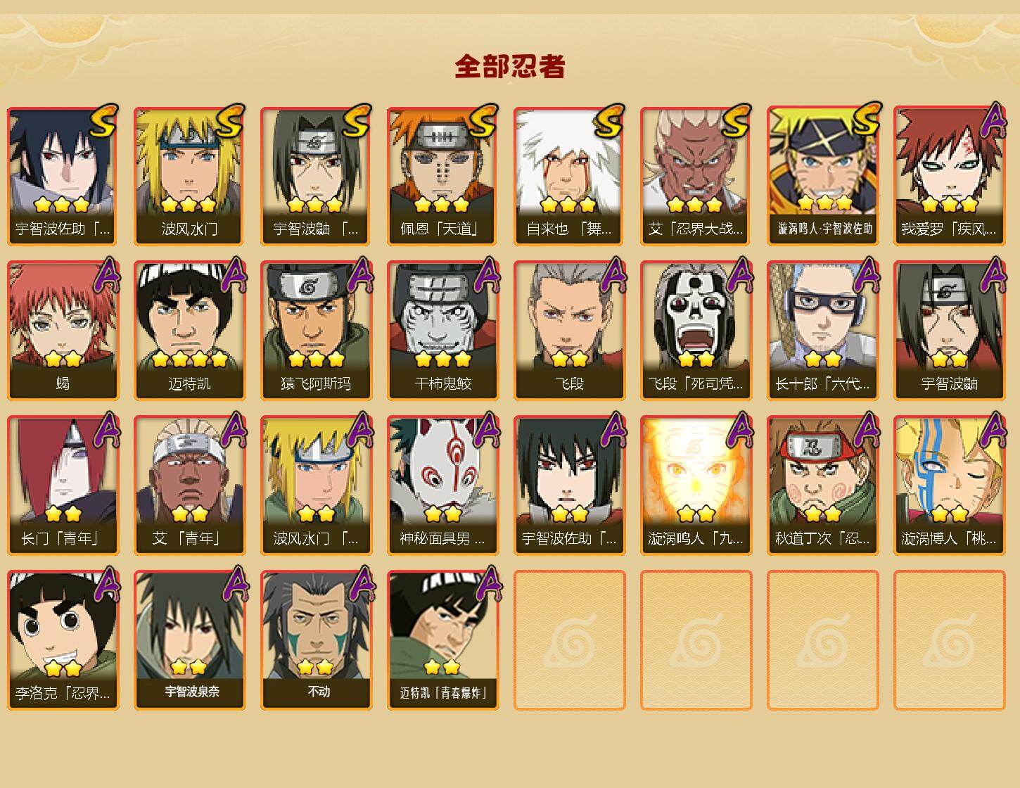 HYEY423991火影忍者账号详情图2