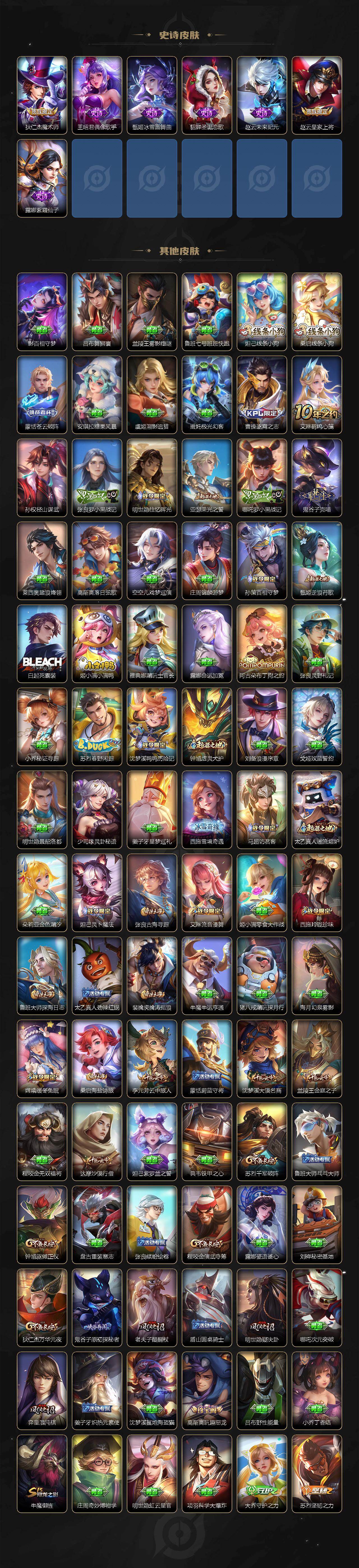 WZLX4259137王者荣耀账号详情图4 WZLX4259137王者荣耀账号详情图4