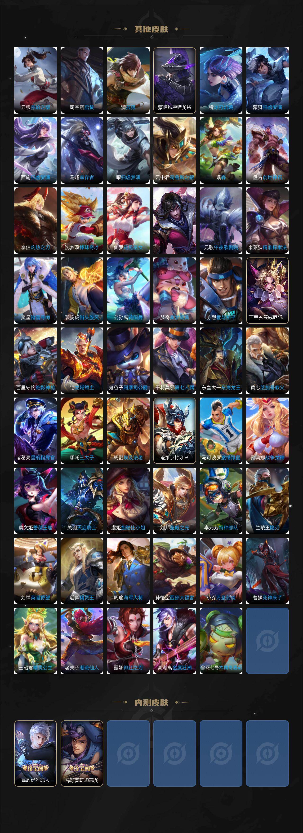 WZLX4259164王者荣耀账号详情图5