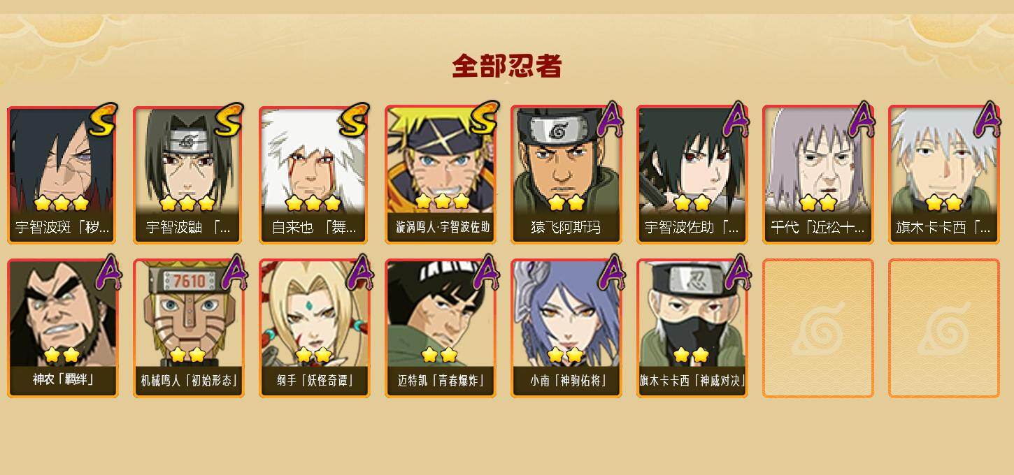 HYEY424401火影忍者账号详情图2