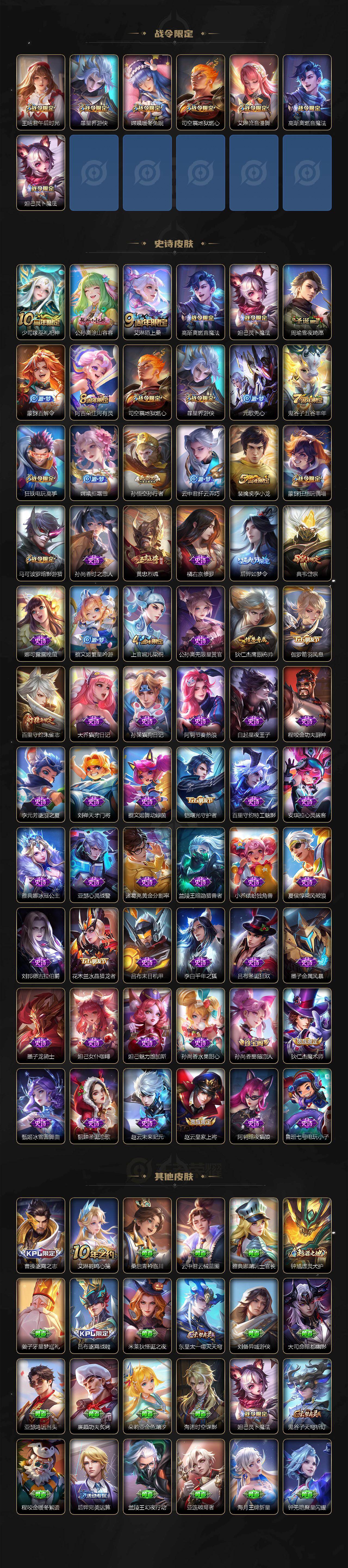 WZJZ4270069王者荣耀账号详情图3