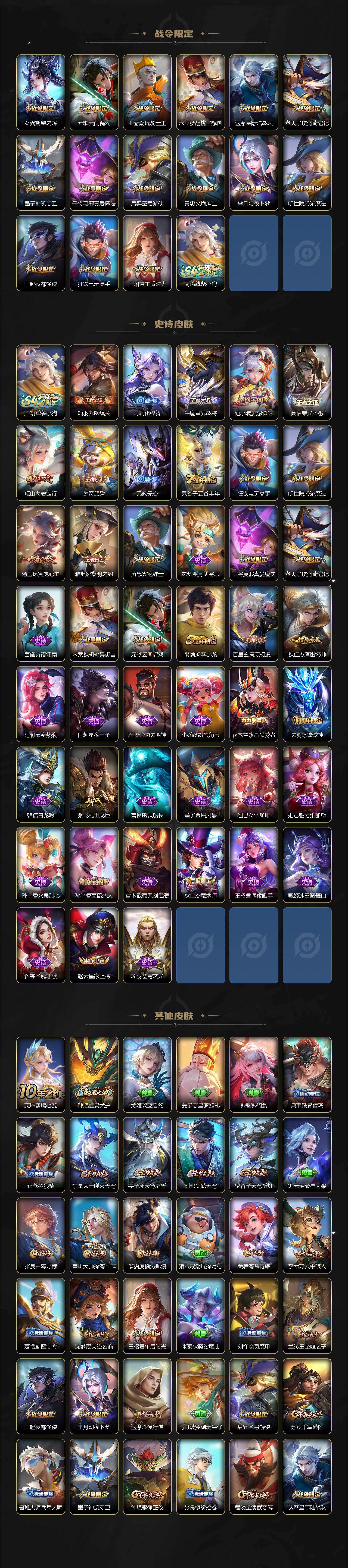 WZLX4259815王者荣耀账号详情图3 WZLX4259815王者荣耀账号详情图3