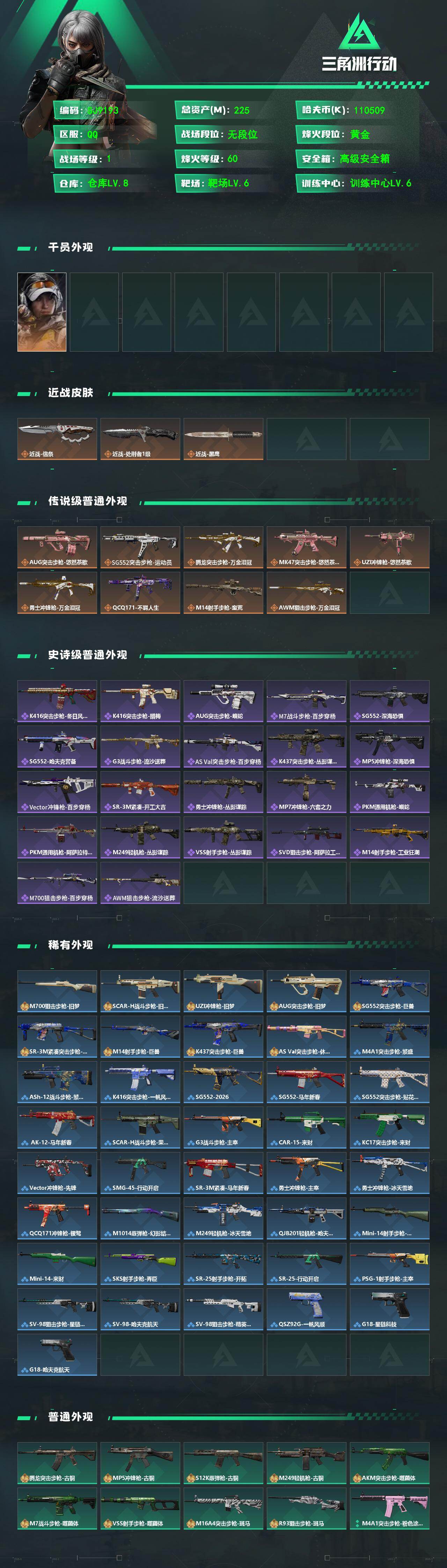 SJZEY480689三角洲行动账号详情图2