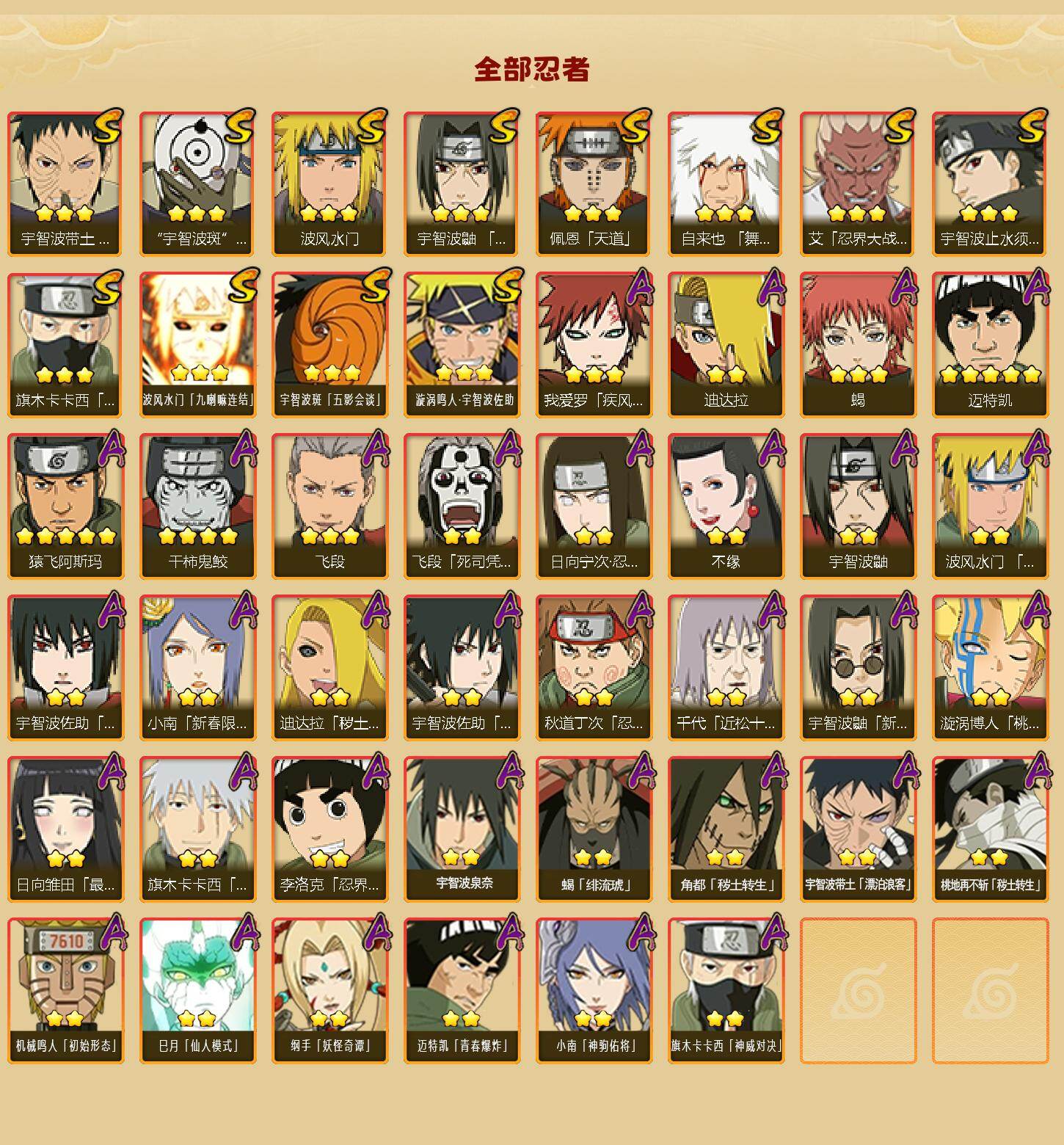 HYQM424213火影忍者账号详情图3 HYQM424213火影忍者账号详情图3