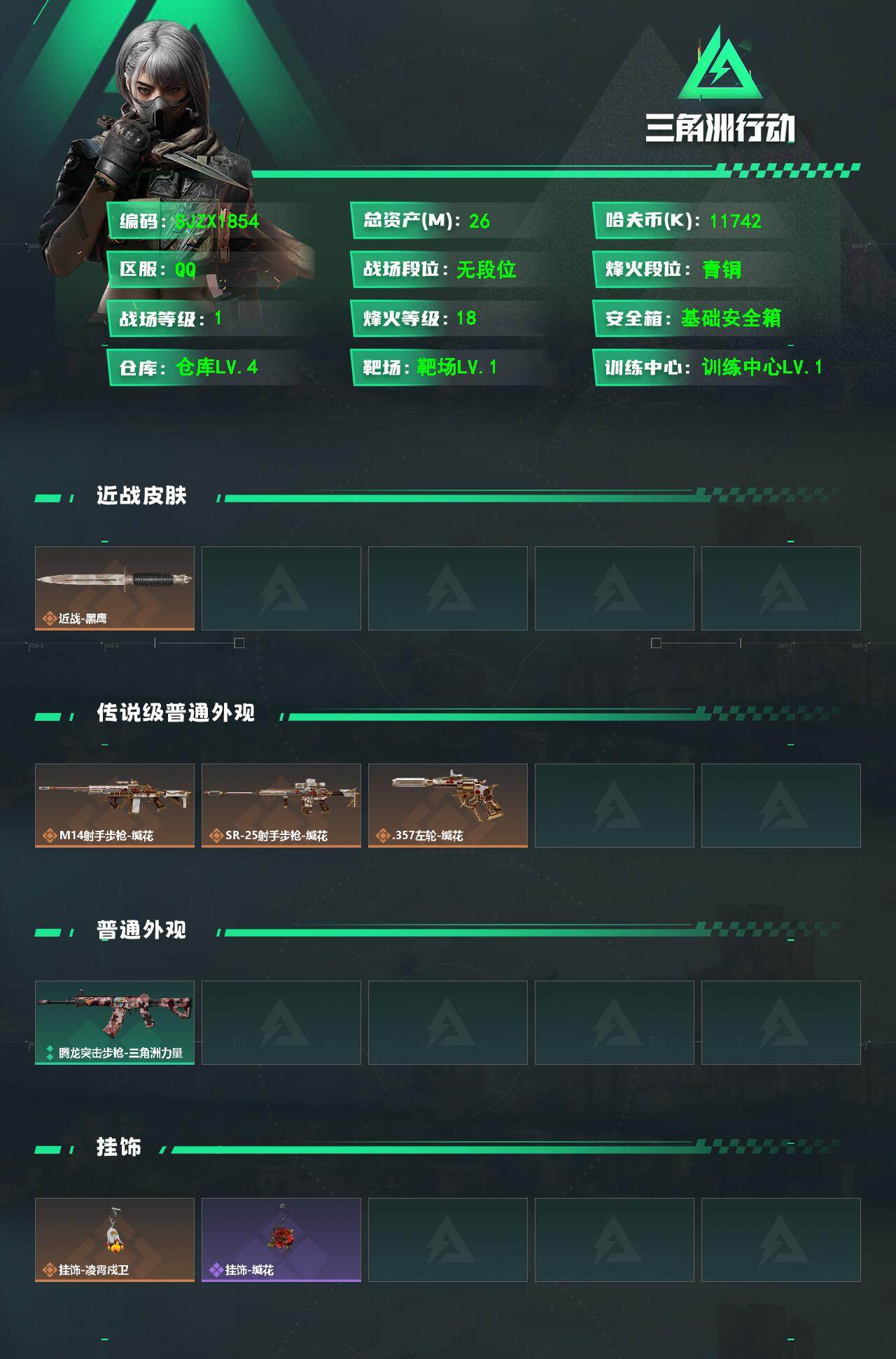 SJZEY483031三角洲行动账号详情图2