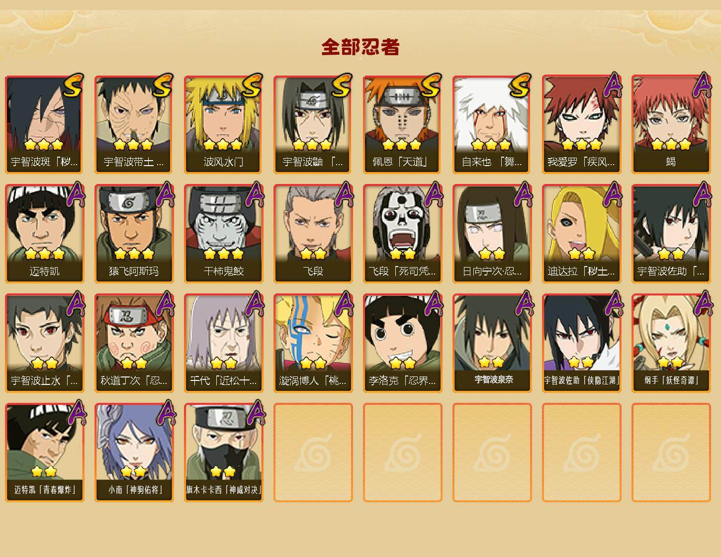 HYEY424414火影忍者账号详情图2