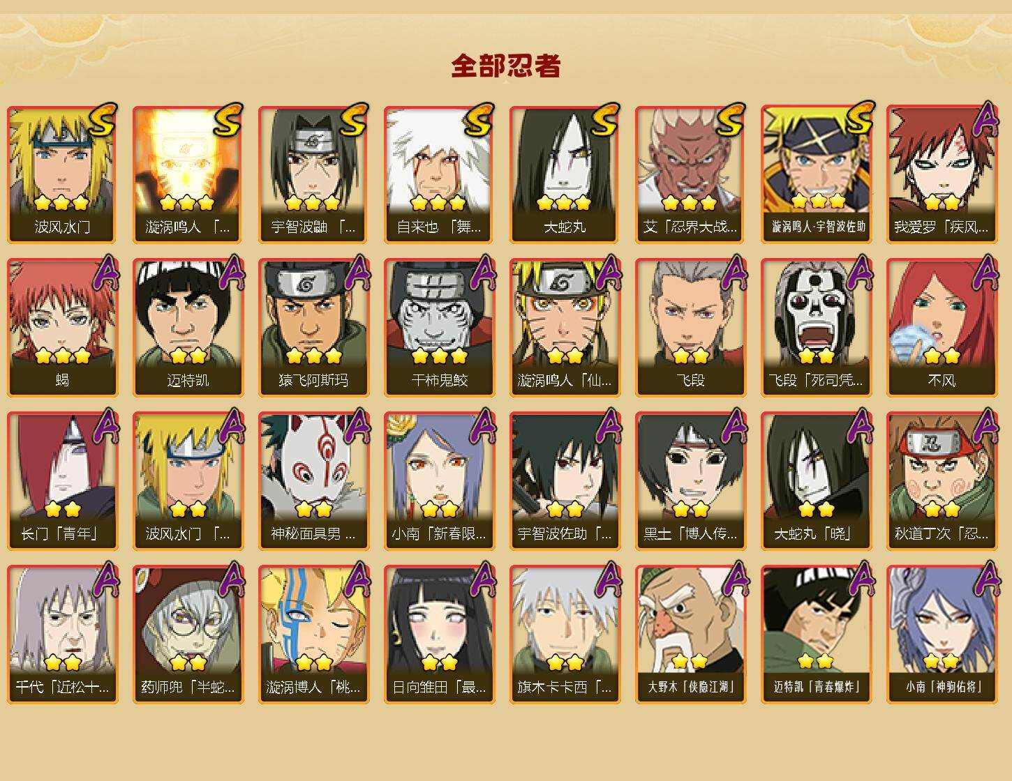 HYEY424593火影忍者账号详情图2