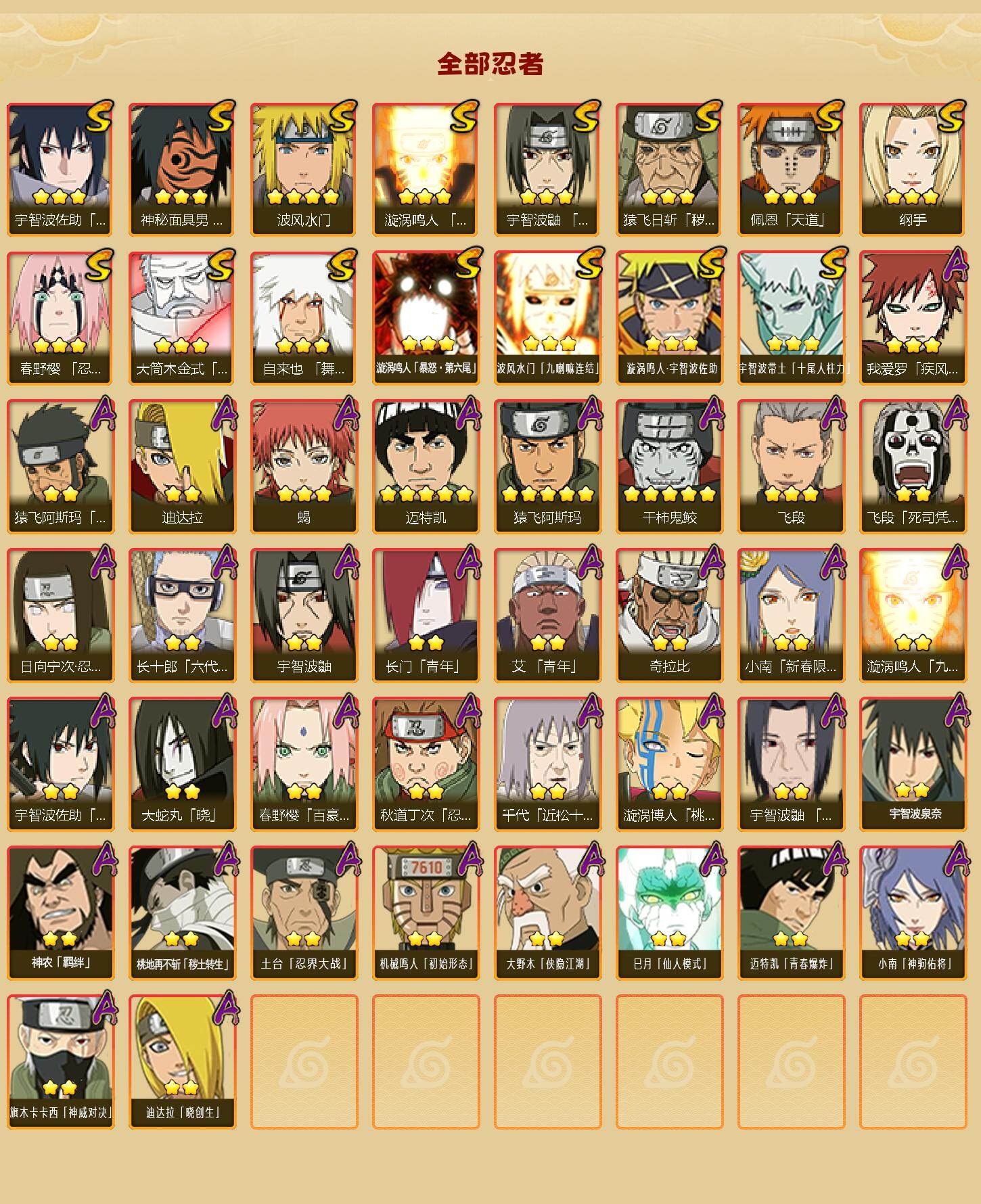 HYQM424597火影忍者账号详情图3 HYQM424597火影忍者账号详情图3